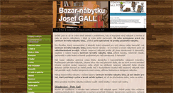 Desktop Screenshot of nabytek-gall.cz