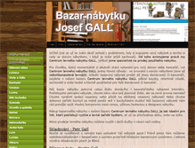 Tablet Screenshot of nabytek-gall.cz